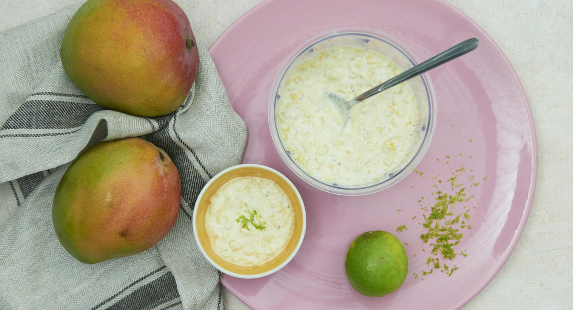 Mango-Limetten Dip  