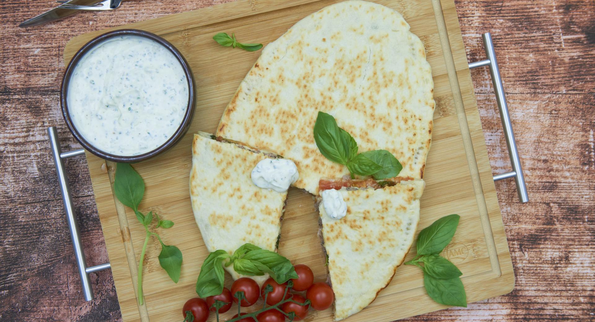 Gefülltes Fladenbrot XXL