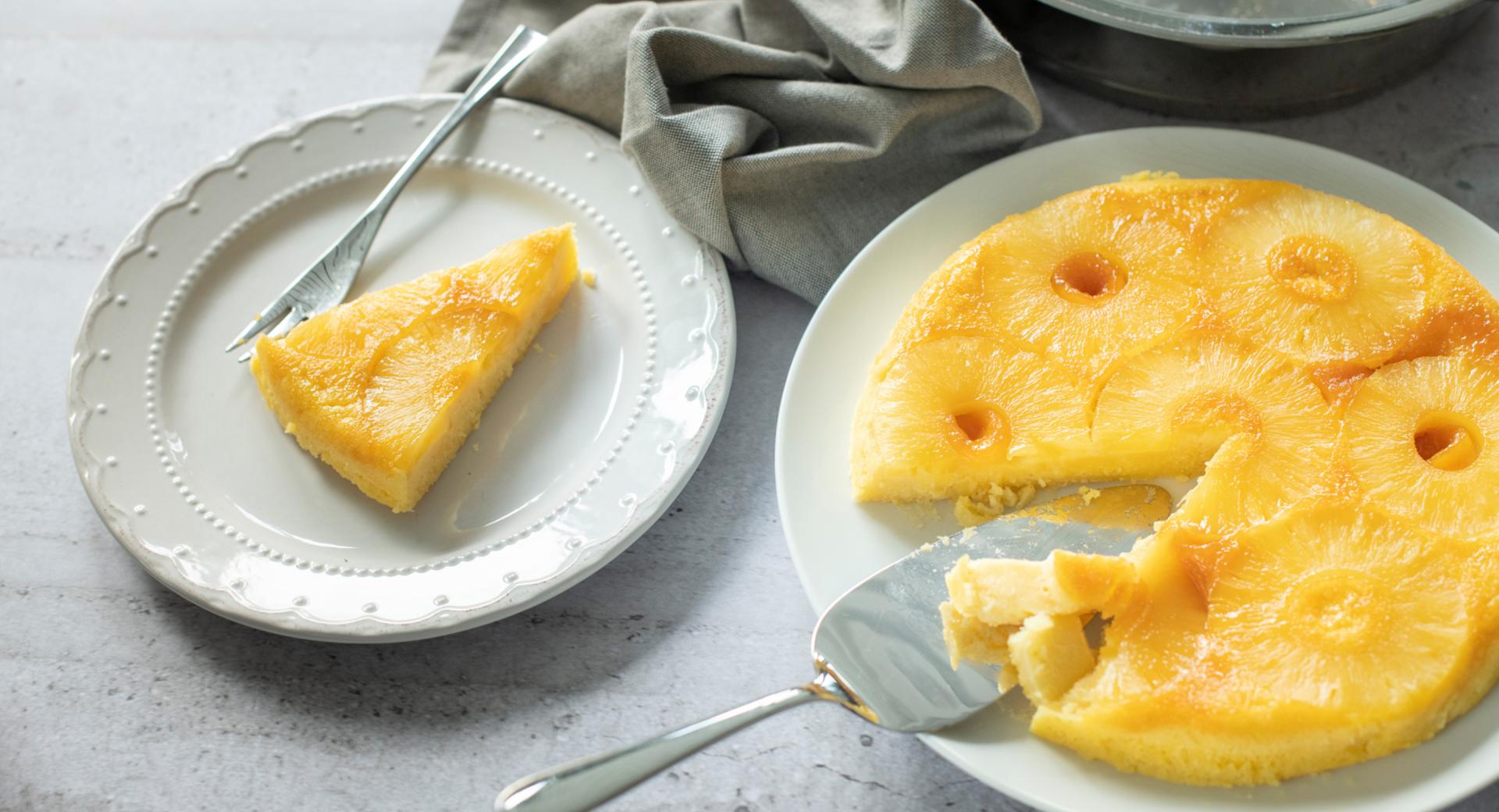 Joghurtkuchen mit Ananas