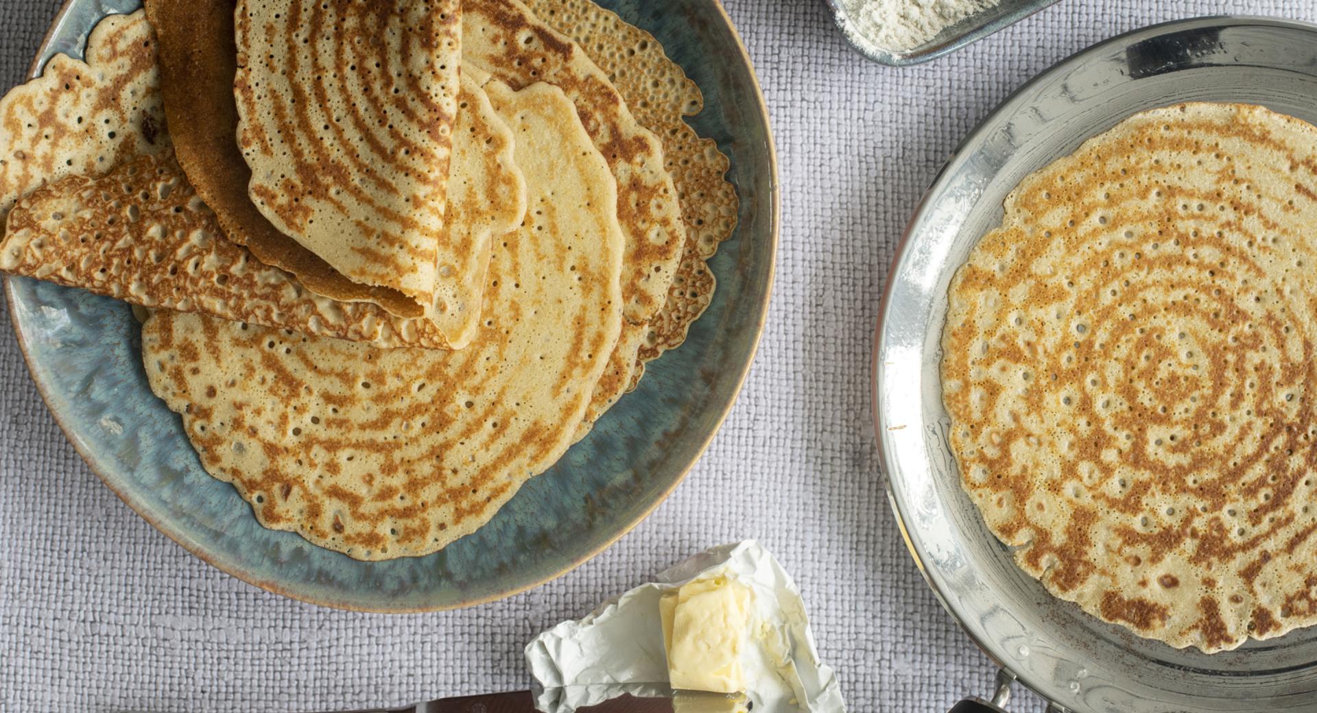 Buchweizen-Crêpes (Galettes)