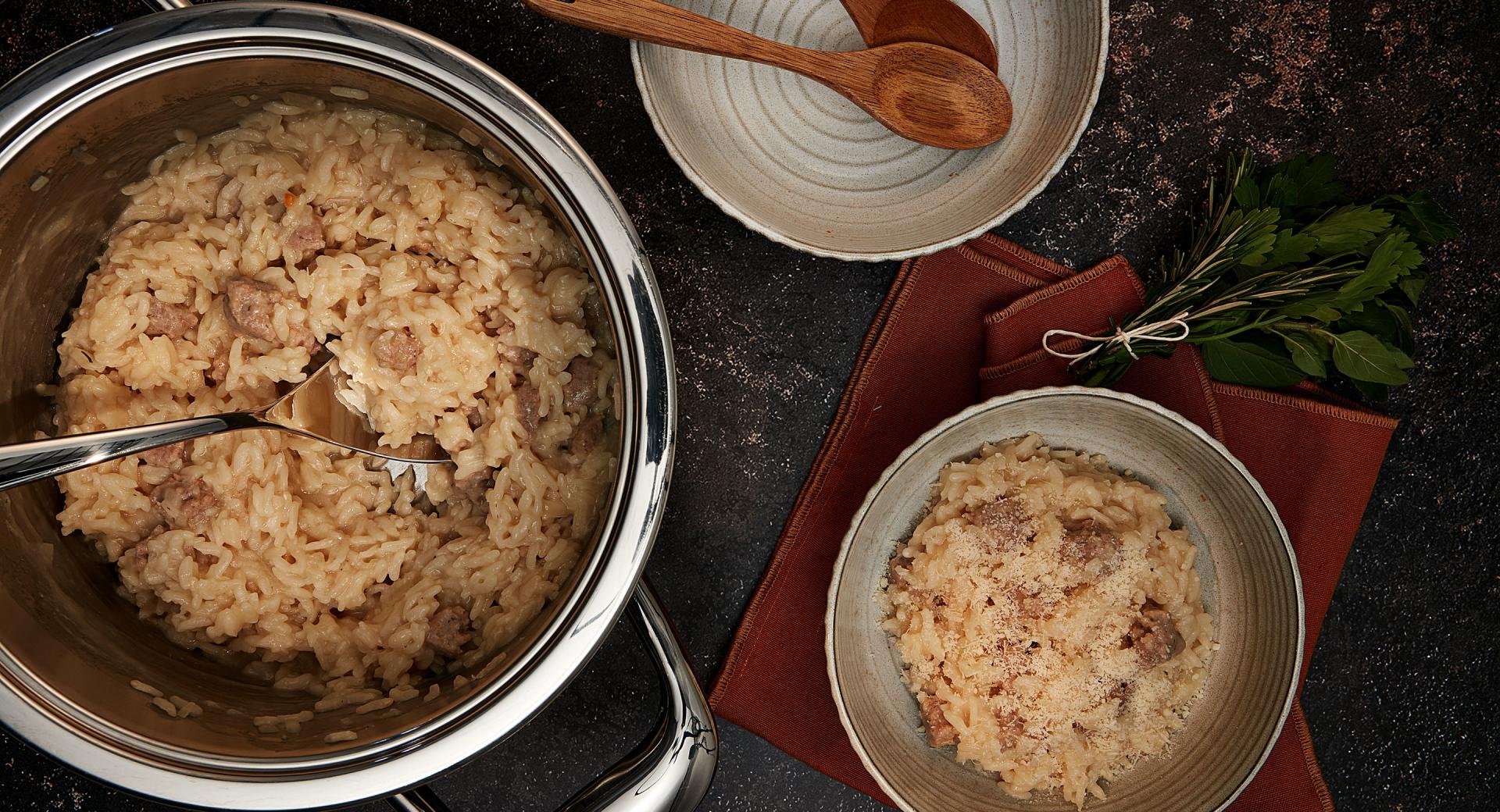 Risotto mit Luganega