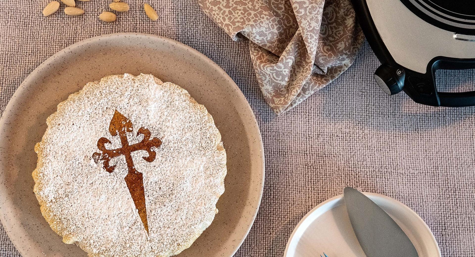 Tarta de Santiago (Spanischer Mandelkuchen)