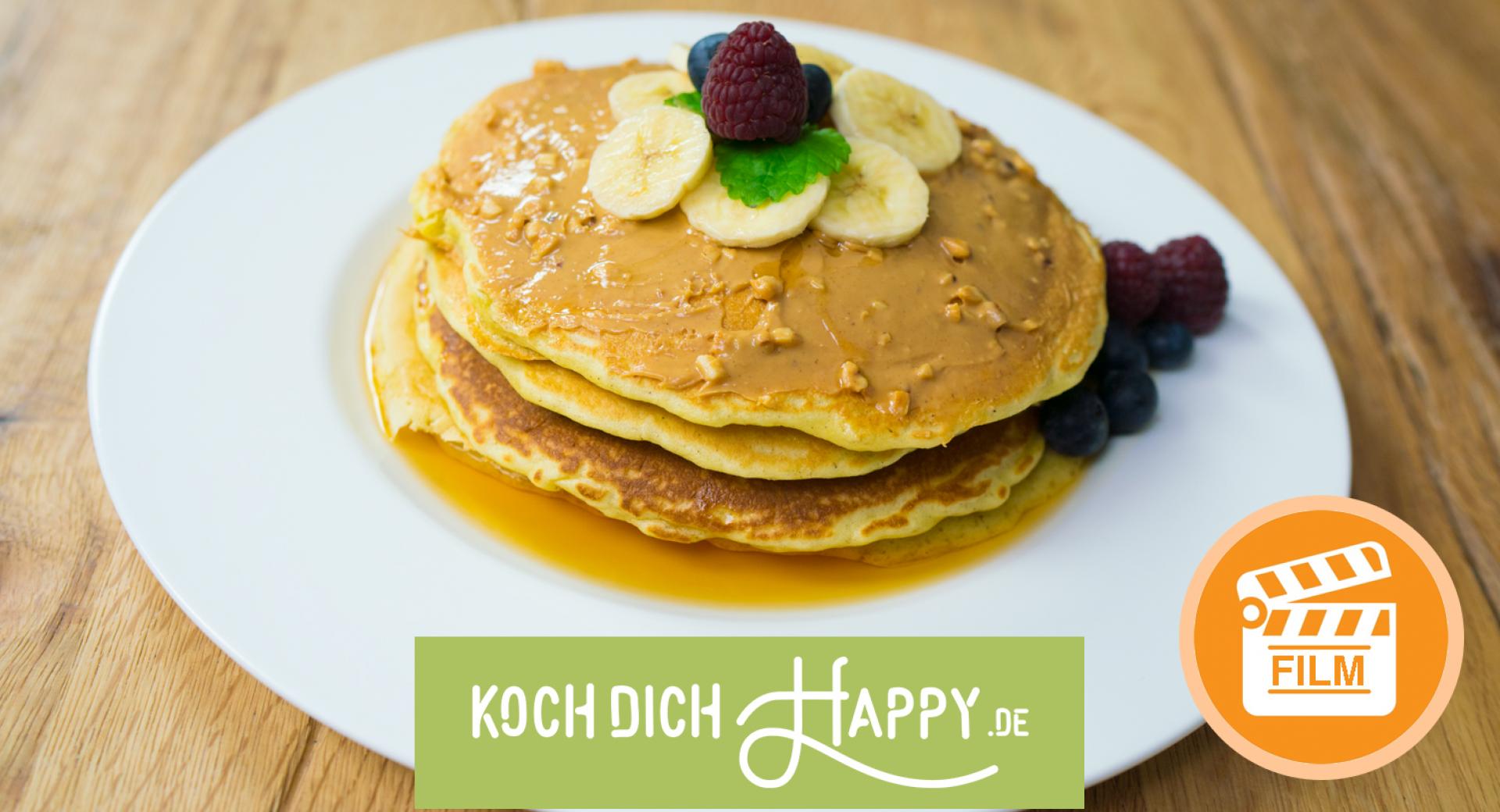 VIDEO! Saftige Pancakes mit Banane