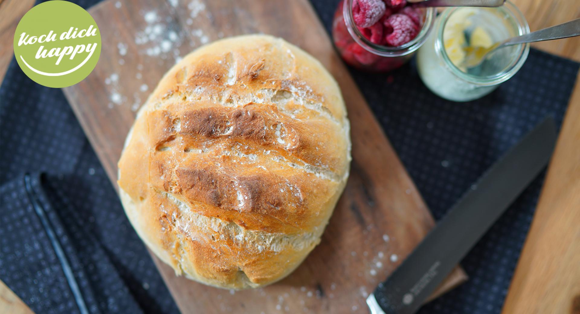 frisch gebackenes Brot