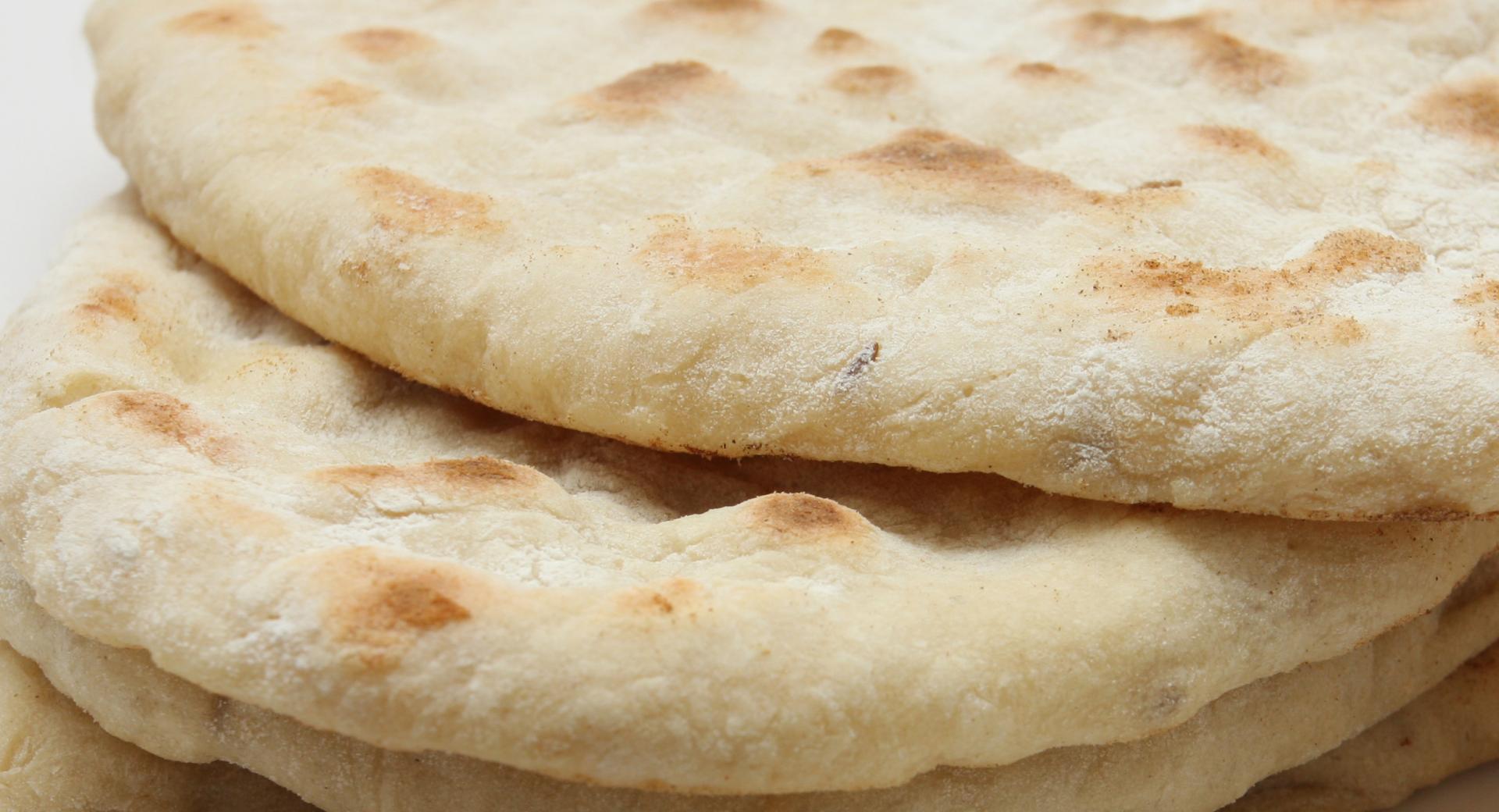 Fladenbrot (Naan)