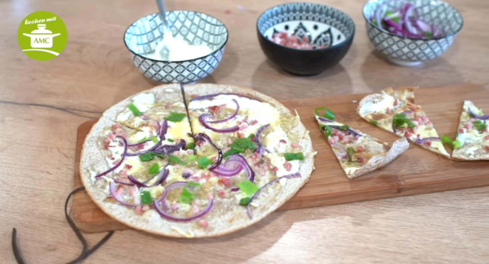 1-Minuten-Flammkuchen