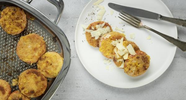 Panierte Tomatenschnitzel