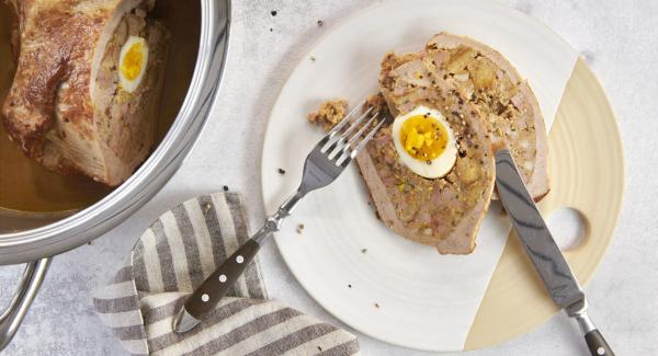 Gefüllter Kalbsbraten «Tasca di vitello»