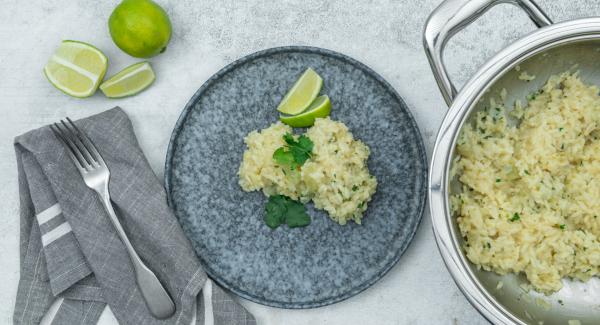 Limettenrisotto