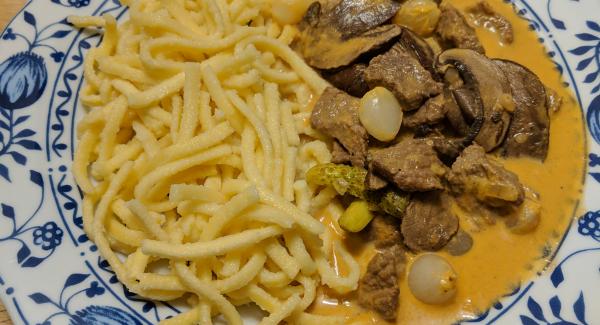 Rind-Stroganoff