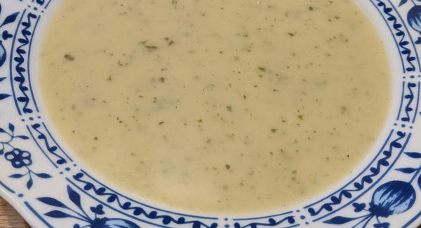 Einfache Kartoffelcremesuppe